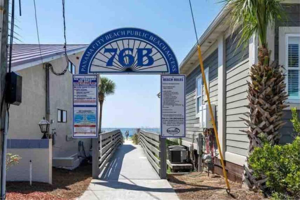 New! Steps To White Sand Beaches! Pool & Grill! 2Br 2Ba Panama City Beach Exterior foto